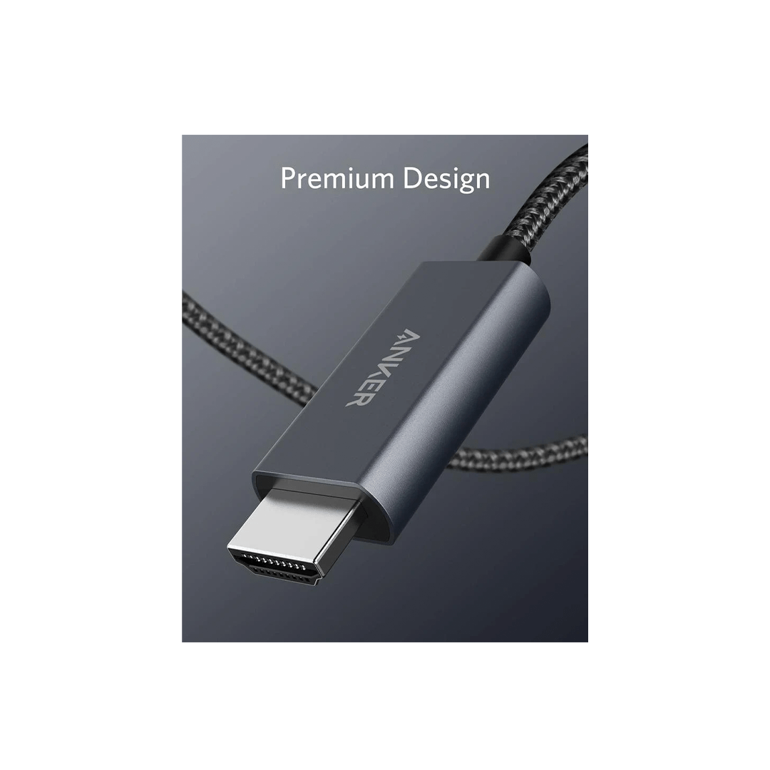 Anker Nylon USB-C to HDMI 4K Cable 6ft in Qatar Anker Nylon USB-C to HDMI 4K Cable 6ft in Qatar